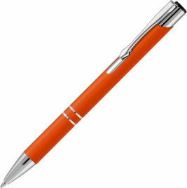Ручка металлическая шариковая Vivapens KOSKO SOFT, оранжевая