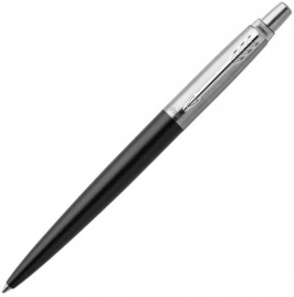 Ручка шариковая Parker Jotter Core K63 (1953184) Bond Street Black CT M синие чернила подар.кор.