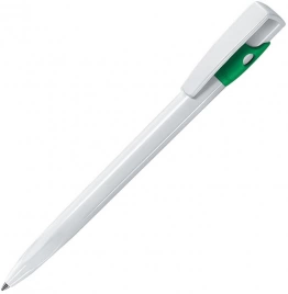 Шариковая ручка Lecce Pen Kiki, бело-зелёная