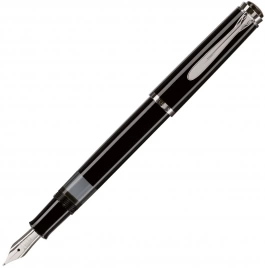 Ручка перьевая Pelikan Elegance Classic M205 (PL972075) Black CT F перо сталь нержавеющая подар.кор.