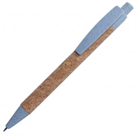 Ручка из пробки шариковая Neopen N18, голубая