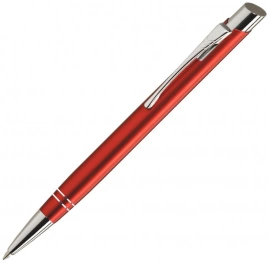 Ручка металлическая шариковая Vivapens DAN, красная