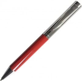 Ручка металлическая шариковая B1 Jazzy, красная с серебристым