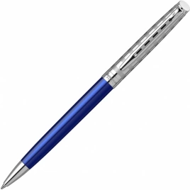 Ручка шариковая Waterman Hemisphere Deluxe (2117788) Marine Blue M синие чернила подар.кор.
