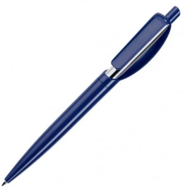 Шариковая ручка Dreampen Doppio Chrome, тёмно-синяя