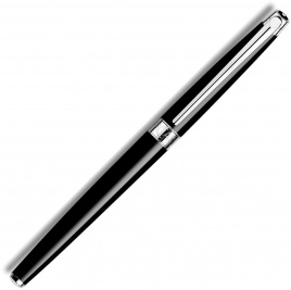 Ручка роллер Carandache Leman Slim (4771.782) Black Ebony RH F подар.кор.