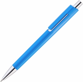 Ручка пластиковая шариковая Vivapens SANDY COLOR, голубая