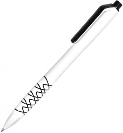 Шариковая ручка Neopen N11, белая с чёрным