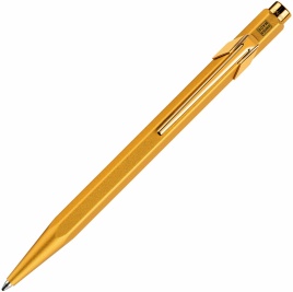 Ручка шариковая Carandache Office Goldbar (849.999) M синие чернила подар.кор.