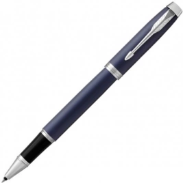 Ручка роллер Parker IM Core T321 (1931661) Matte Blue CT F черные чернила подар.кор.