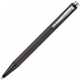 Ручка шариковая Carandache Ecridor Racing (8902.009) черный в компл.:футляр кожаный для 1 ручки подар.кор.