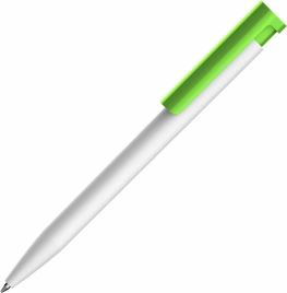 Ручка пластиковая шариковая Vivapens CONSUL, салатовая