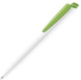 Шариковая ручка Senator Dart Basic Polished, белая с зелёным