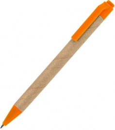 Ручка картонная шариковая Neopen GREEN TOUCH, оранжевая