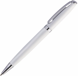Ручка металлическая шариковая Vivapens VESTA SOFT, белая