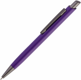 Ручка металлическая шариковая Vivapens Elfaro Titan, фиолетовая