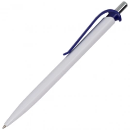 Ручка пластиковая шариковая Z-PEN Efes, белая с синим