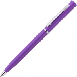 Ручка пластиковая шариковая Vivapens EUROPA, фиолетовая