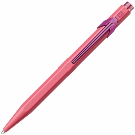 Ручка шариковая Carandache Office 849 Claim your style (849.546) розовый матовый M синие чернила подар.кор.
