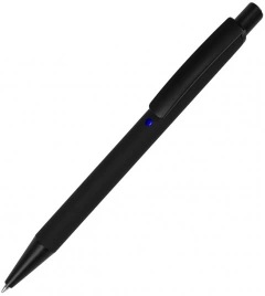 Ручка металлическая шариковая B1 Enigma, чёрная с синим
