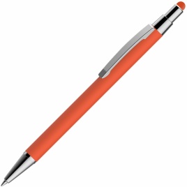 Ручка металлическая шариковая Vivapens MOTIVE SOFT STILUS, оранжевая