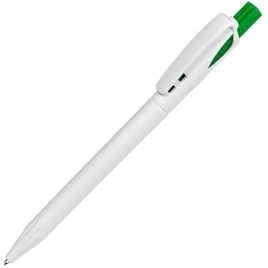 Шариковая ручка Lecce Pen TWIN WHITE, бело-зелёная