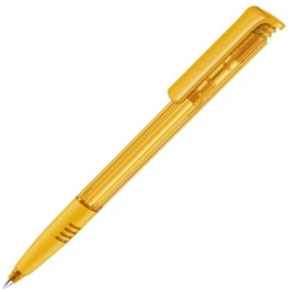 Шариковая ручка Senator Super Hit Clear Soft Grip Zone, жёлтая