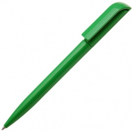 Ручка пластиковая шариковая Carolina Solid, зелёная