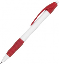 Шариковая ручка Neopen N4, белая с красным
