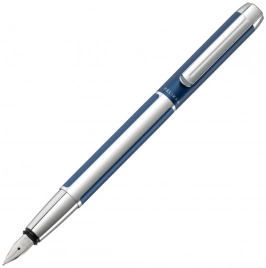 Ручка перьевая Pelikan Elegance Pura P40 (PL954966) Blue Silver EF перо сталь нержавеющая подар.кор.