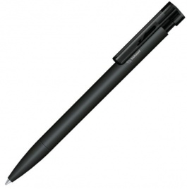 Шариковая ручка Senator Liberty Polished Bio Matt Clip Clear, чёрная