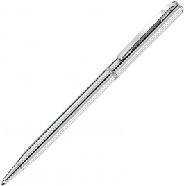 Ручка металлическая шариковая B1 Slim Silver, серебристая