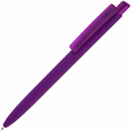 Ручка пластиковая шариковая Vivapens POLO SOFT FROST, фиолетовая