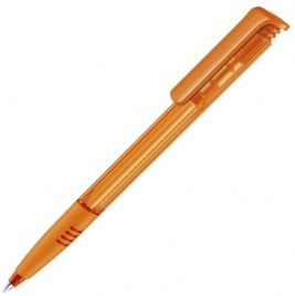 Шариковая ручка Senator Super Hit Clear Soft Grip Zone, оранжевая