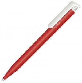 Шариковая ручка Senator Super-Hit Bio matt, красная с белым