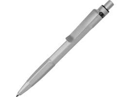 Ручка пластиковая c минералами шариковая Prodir QS30 PQSS Stone, серебристая
