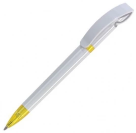 Шариковая ручка Dreampen Cobra Classic, белая с жёлтым
