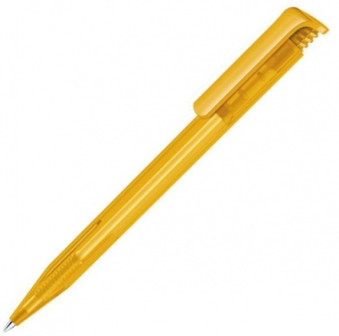 Шариковая ручка Senator Super-Hit Frosted, жёлтая фото 1