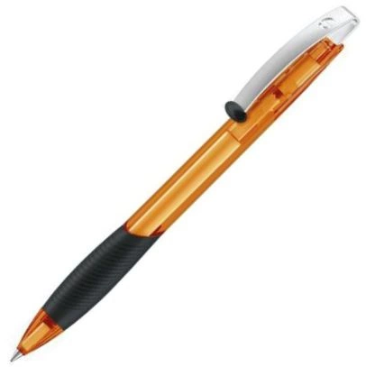 Шариковая ручка Senator Matrix Clear, оранжевая фото 1