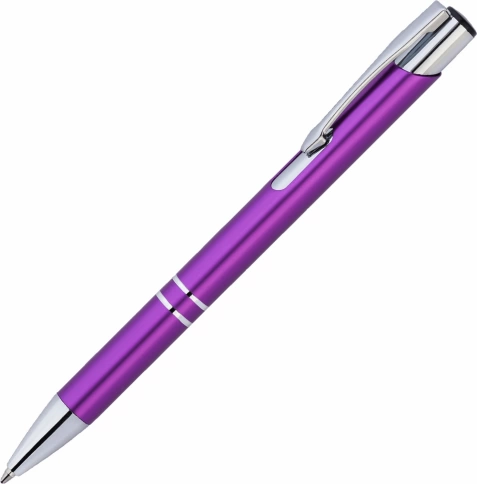 Ручка металлическая шариковая Vivapens KOSKO PREMIUM, фиолетовая фото 1