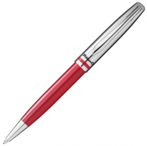 Ручка шариковая Pelikan Jazz Classic K35 (PL58568) Red Chrome подар.кор. фото 1