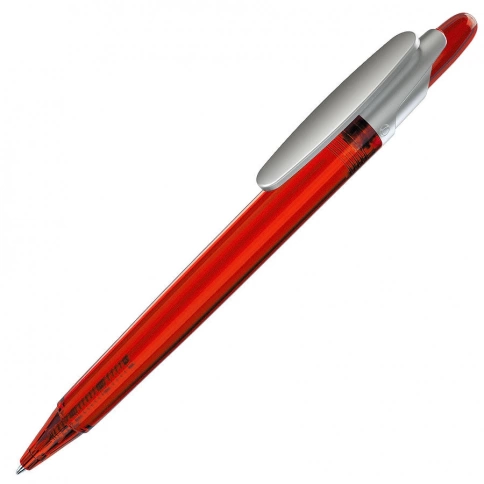 Шариковая ручка Lecce Pen OTTO FROST SAT, красная с серебристым фото 1