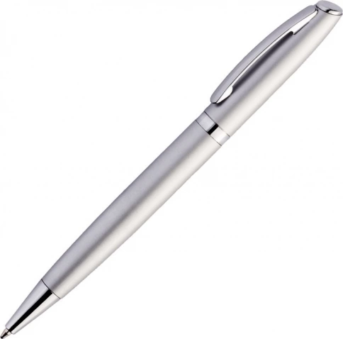 Ручка металлическая шариковая Vivapens VESTA, серебристая фото 1