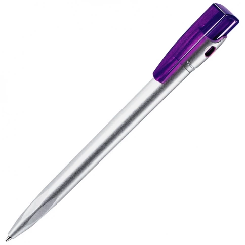 Шариковая ручка Lecce Pen KIKI SAT, серебисто-фиолетовая фото 1