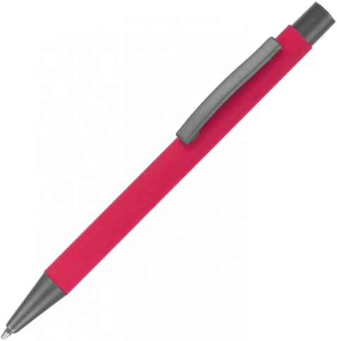 Ручка металлическая шариковая Vivapens MAX SOFT, розовая фото 1