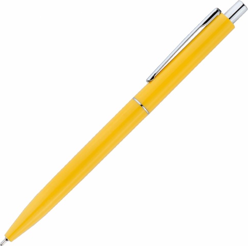 Ручка пластиковая шариковая Vivapens TOP, жёлтая фото 2