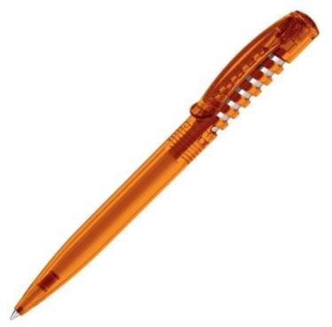 Шариковая ручка Senator New Spring Clear, оранжевая фото 1
