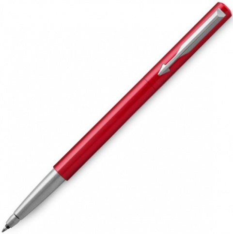 Ручка роллер Parker Vector Standard T01 (2025452) Red CT M синие чернила подар.кор. фото 1