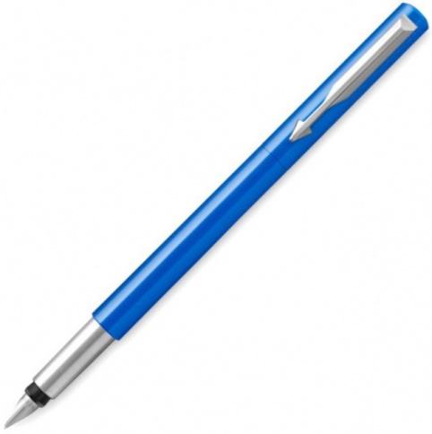 Ручка перьевая Parker Vector Standard F01 (2025446) синий F подар.кор. фото 1