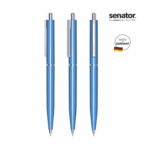 Шариковая ручка Senator Point Polished, бирюзовая Hex.Cyan фото 2